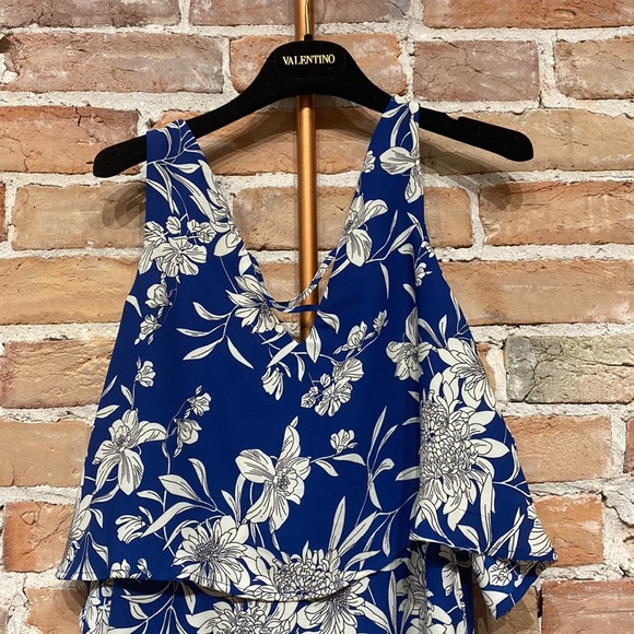 Flattering blue dress with lining - Picture 3 of 3